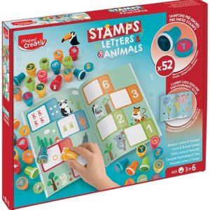 Maped Creativ – Stempelset Letters & Dieren