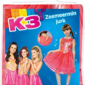 K3 – Verkleedjurk – Zeemeermin maat 3 tot 5 jaar