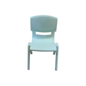 Stoeltje PVC muntgroen – stevig -zithoogte 28cm