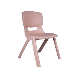 Stoeltje PVC huidsroze – stevig -zithoogte 28cm