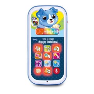 VTech Baby – Bel & leer Puppytelefoon (Blauw)