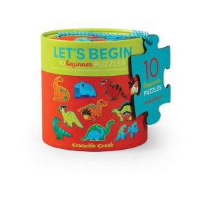 Crocodile Creek – Let’s Begin Puzzel (10 x 2-delig) – Dinosaurus
