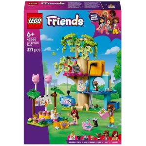 LEGO Friends – Kattenverjaardagsfeestje en boomhut
