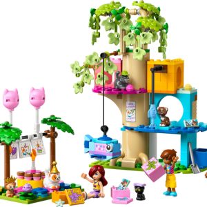 LEGO Friends – Kattenverjaardagsfeestje en boomhut