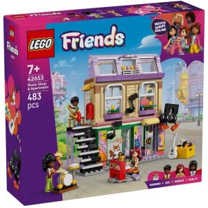 LEGO Friends – Muziekwinkel en appartement – 42653