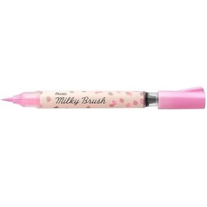 Pentel Milky Brush pen – Pastel Roos