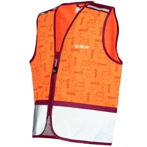 WOWOW Fluovest Zippy Jacket – Orange – XS