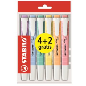 Stabilo Swing Cool Pastel Eco Pak 4+2
