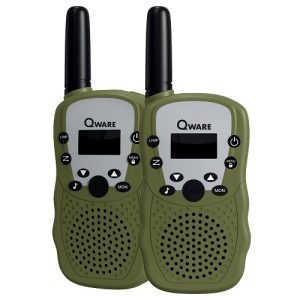 Qware Walkie Talkie set – Leger groen
