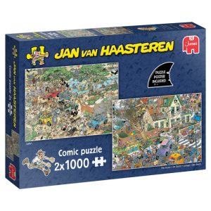 Jan van Haasteren – Safari & Storm (2×1000 stukjes)