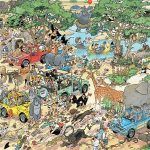 Jan van Haasteren – Safari & Storm (2×1000 stukjes)