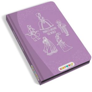 Kidydraw Mini Tekenblok – Prinsessen