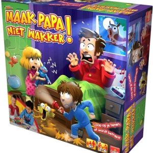 Sshh maak papa niet wakker