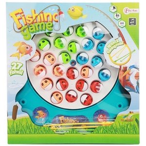 Games Electronisch Visspel met Geluid met 2x hengel
