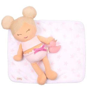 Badpop blond zonder handdoek 35cm