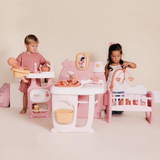 Baby Nurse Groot Verzorgingsspeelset Met 23 Accessoires - Afbeelding 2