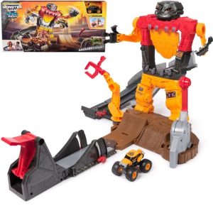 Monster Jam – 1:64 Smash en Bash Speelset