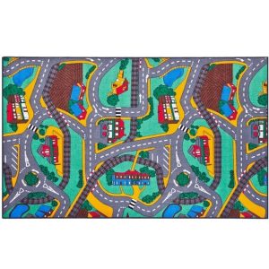 Stratenplan tapijt 95 x 133 cm