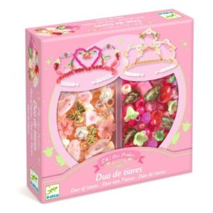 Djeco – Duo van Rozen Tiaras, Pink