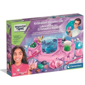 Wetenschap & Spel – Clementoni – Kristallen Sieraden Lab