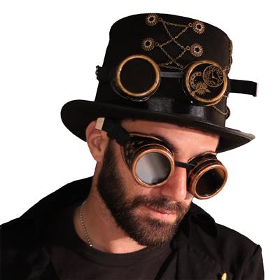 Bril steampunk - Afbeelding 2
