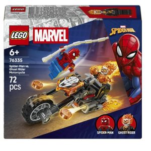 LEGO Marvel Spider-Man vs. Ghost Rider Motor Speelgoed voor Kinderen 76335