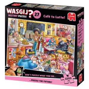 Wasgij Destiny 27 – Van cafetaria naar koffiebar! – (1000 stukjes)