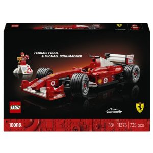 LEGO Icons – Ferrari F2004 en Michael Schumacher