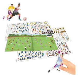 Create your football game – stickerboek