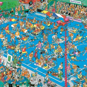 Jan van Haasteren – Hockey Kampioenschappen (1000 stukjes)