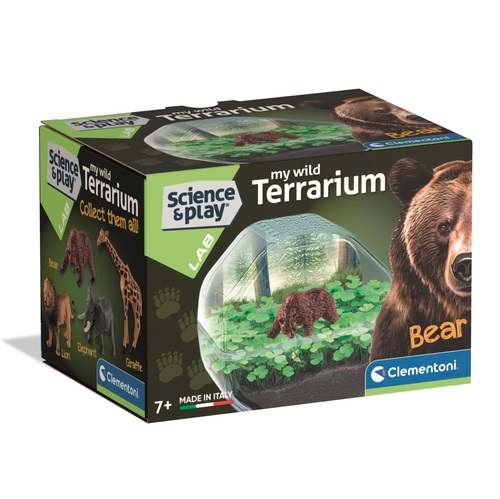 Wetenschap & Spel - Clementoni - My Wild Terrarium Bear