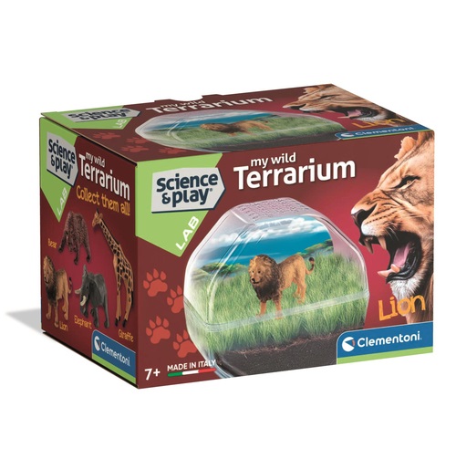 Wetenschap & Spel - Clementoni - My Wild Terrarium Lion