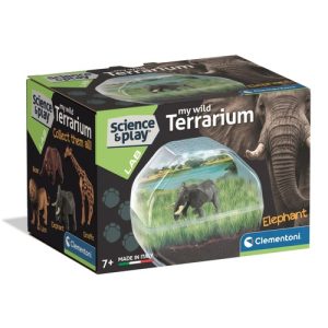 Wetenschap & Spel – Clementoni – My Wild Terrarium Elephant