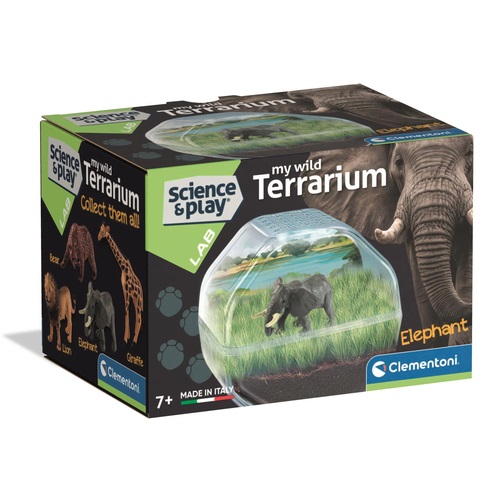 Wetenschap & Spel - Clementoni - My Wild Terrarium Elephant