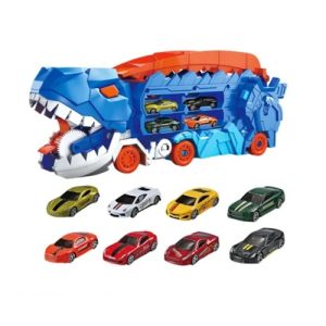 Dinosaurusbaan met 2 auto’s