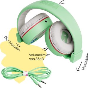 Faba – Tutum kinderhoofdtelefoon Groen