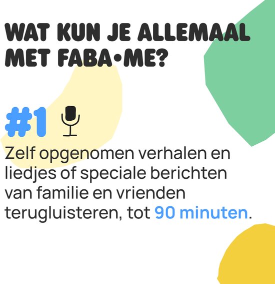 Faba - Luisterfiguur Me Rood Robot - Afbeelding 2