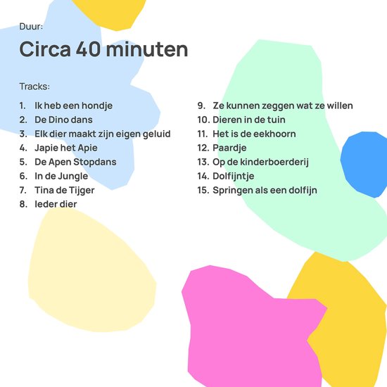 Faba - Luisterfiguur Dierenliedjes - Afbeelding 2
