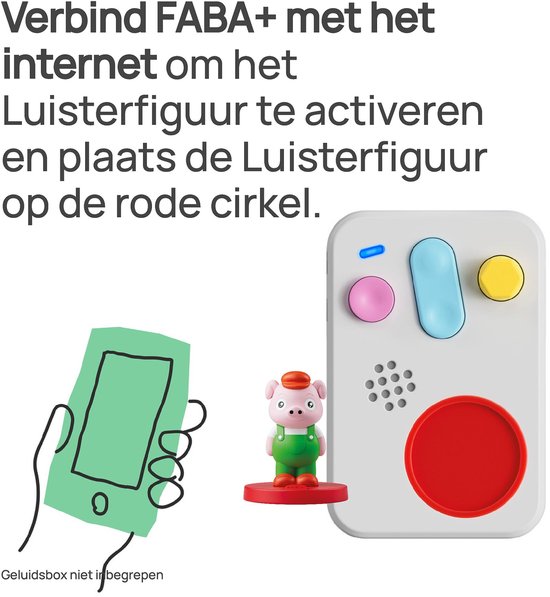Faba - Luisterfiguur De Drie Kleine Biggetjes - Afbeelding 2