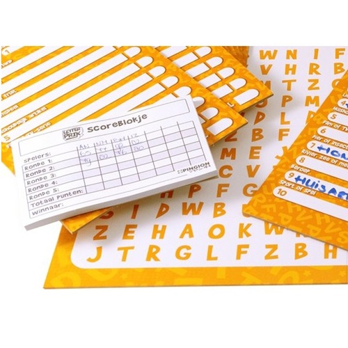 Letterprik bordspel 22,5x17x5cm - Afbeelding 3