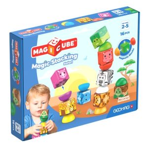 Geomag Magicube Blocks Stacking Safari 16