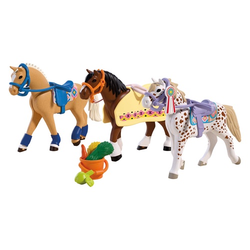 Playmobil Horses Drie Verzamelpaarden - 72133 - Afbeelding 3