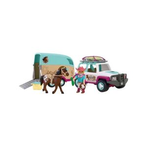 Playmobil : Terreinwagen met paardentrailer