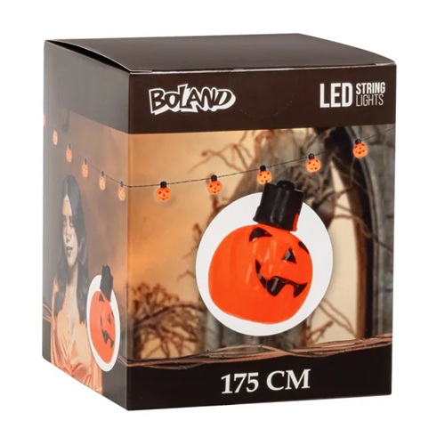 LED lichtsnoer Pompoen (175 cm) - Afbeelding 2