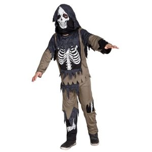 Kinderkostuum Zombie Skelet (7-9 jaar)