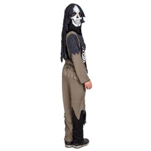 Kinderkostuum Zombie Skelet (7-9 jaar)