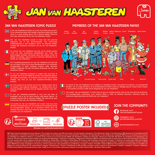 Jan van Haasteren - Leve de middellandse zee ! 1000st - Afbeelding 4