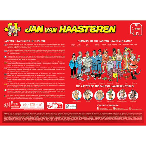 Jan van Haasteren - Op het strand 1500st - Afbeelding 4