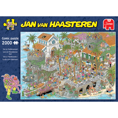 Jan van Haasteren - Leve de Middellandse zee ! 2000st - Afbeelding 3