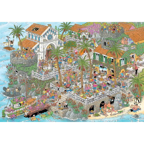 Jan van Haasteren - Leve de Middellandse zee ! 2000st - Afbeelding 9